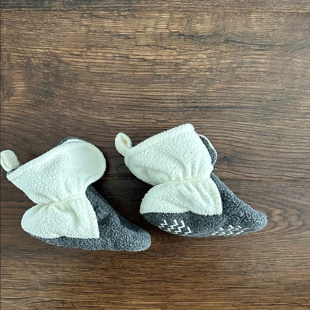 Hudson Baby Fleece Booties 6-12 Months | Baby Booties | Fleece Booties for Baby
